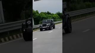 Kafila of mahindra thar 👿trending automobile mahindrathar suv viralshorts [upl. by Underwood]