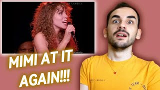 Mariah Carey  Vanishing Live at Tatou Club 1990  THATS MY GIRL😍 Reaction [upl. by Bury]