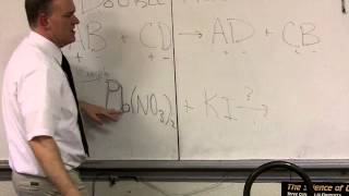 Double Replacement Example Lead II Nitrate with Potassium Iodide [upl. by Lledroc]