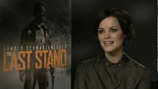 Jaimie Alexander Interview  The Last Stand [upl. by Elirpa]