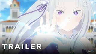 ReZERO Starting Life in Another World Season 3  Official Trailer  AniTV [upl. by Notwal593]