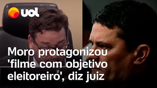 Moro estrelou filme com objetivo eleitoreiro diz juiz nomeado por Lula [upl. by Goth]