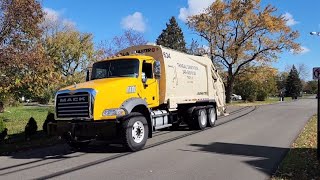 Tringali Sanitation  Mack Granite  Loadmaster Excel [upl. by Ardnuahs]