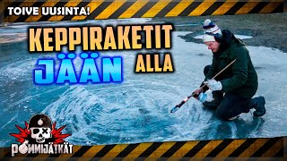 Keppiraketit jään alla video  lopun extra klippi [upl. by Anitniuq]