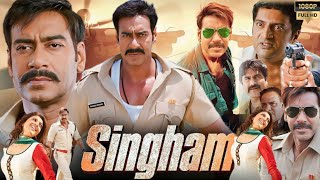 Singham Full Movie  Ajay Devgan  Kajal Aggrawal  Prakash Raj Sonali Kulkarni Review amp Facts [upl. by Ahsatsan766]