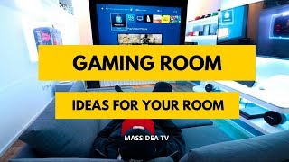 65 Amazing Gaming Room Ideas for Your Room [upl. by Ardnua]