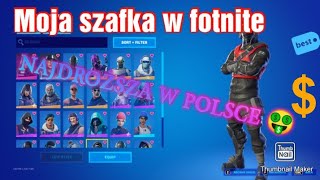 MOJA SZAFKA W FORTNITE NAJDROŻSZA W POLSCE Hubonek [upl. by Wit]