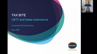 Tax Bite  LBTT Leases and Extensions [upl. by Etnoled]