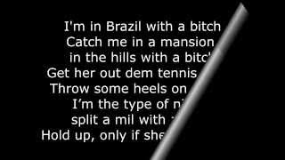 TI Ft Iggy Azalea  No Mediocre Song  Lyrics On Screen [upl. by Netsrejk]