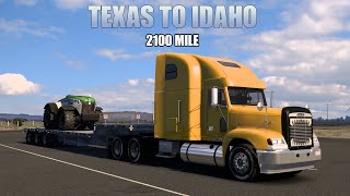 2100 Miles Through the Heart of America From Galveston to Grangeville with a Freightliner FLD [upl. by Dat]