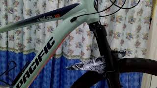 PACIFIC VIGILON 1 Merubah XC MTB menjadi Mode Hybrid 3 x 12 speed  upgrade 36 speed [upl. by Shamrao]