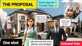 The Proposal Class 10  The Proposal Class 10 Animated  Full Explanation  One Shot  Educhain Padh [upl. by Aloke]