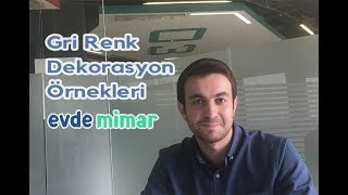 Gri Renk Duvar BoyasıEv Dekorasyonu Önerileri ve Kullanım Örnekleri [upl. by Aicitan211]