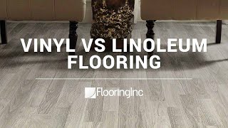 Vinyl vs Linoleum Flooring [upl. by Buckie]