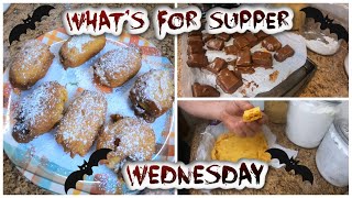 WHATS FOR SUPPER WEDNESDAY  HALLOWEEN TREATS [upl. by Tisdale]