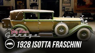 Nethercutt’s 1928 Isotta Fraschini Landaulet Type 8A  Jay Lenos Garage [upl. by Aineg]