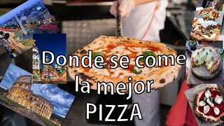 Donde se come la mejor Pizza pizza italia argentina españa [upl. by Sadiras546]