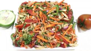 সালাদ রেসিপি  Mixed salad  Super Healthy Salad Recipe  Green Salad Recipe [upl. by Aronael268]