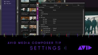 Avid Media Composer Tip – Settings [upl. by Erreipnaej]