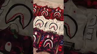 bape shark full zip hoodie collection bape [upl. by Casanova]