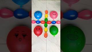 Emoticon x Mini Balloons Popping Reverse Video Asmr balloonpop balloonpopping [upl. by Assiralc]