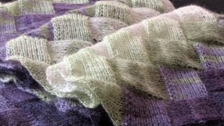 Learn to Knit Entrelac Part One [upl. by Zachary]