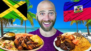 100 Hours of Caribbean Food 🇯🇲 🇭🇹 Caribbean Food Around The World [upl. by Ahsilrac]