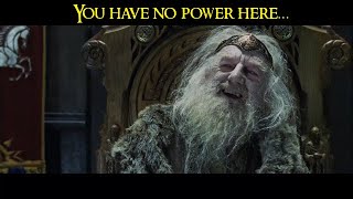 Gandalf heals Theoden King Part 1  UHD 4k HDR [upl. by Aicinet]