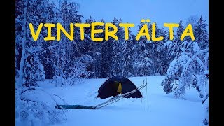 En utenatt i Februari  Vintertälta [upl. by Bunder809]