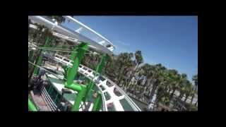 Desert Storm Roller Coaster at Castles and Coasters  Phoenix Arizona  HDThrillSeeker [upl. by Landahl]