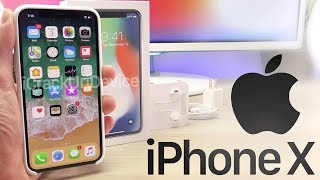 iPhone 10 Unboxing and Review Hands On Setup [upl. by Leticia]