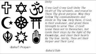 Unity Bahai Prayer [upl. by Evangelin]