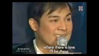 Jed Madela sings Michael Jacksons Ill Be There on ASAP [upl. by Doreen420]