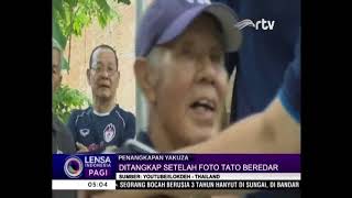 BOS GANGSTER YAKUZA JEPANG DITANGKAP POLISI DI THAILAND [upl. by Nelg]