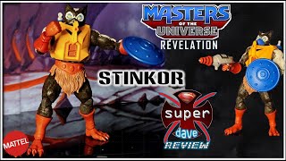 MOTU Revelation Stinkor Masterverse Action Figure Review As Seen on NETFLIX [upl. by Elleinet]