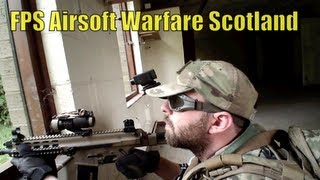 Airsoft War Explosive FPS HampK MP5 M4 CQB Battle Scotland [upl. by Anol517]