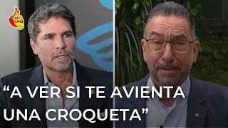 quotA ver si te avienta una CROQUETAquot Javier Lozano estalla contra Verástegui [upl. by Ursola]