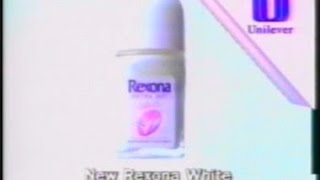 Rexona White Rollon with Whitening Complex quotStick Upquot 45s  Thailand  2000 [upl. by Aryhs494]