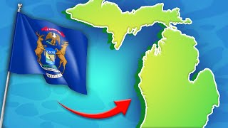 Learn About The Geography Of Michigan  US Geography Song  KLT [upl. by Agathe]