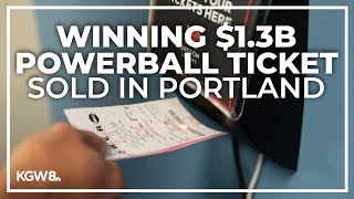 Winning 13 billion Powerball ticket sold in Portland Oregon [upl. by Carlos]