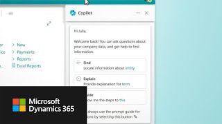 Work smarter with Copilot in Microsoft Dynamics 365 Business Central [upl. by Flannery]