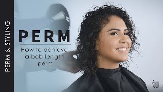 How to achieve a beautiful BobLength Perm [upl. by Bodrogi]