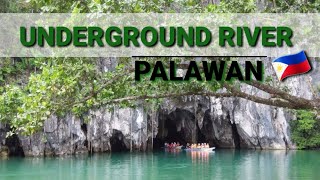 UNDERGROUND RIVER Puerto Princesa City Palawan  UNESCO Site in the Philippines [upl. by Chappy]