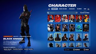 Best black knight players locker tour [upl. by Jourdain484]