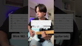 How to play Blink 182  What’s My Age Again guitar tabs [upl. by Lashondra]