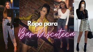 OUTFITS PARA SALIR DE NOCHEROPA PARA SALIR A BAILAR O BAR [upl. by Anerom2]