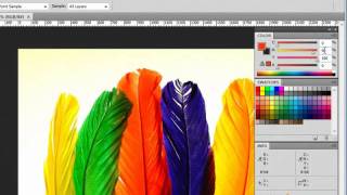 Photoshop Basic  Eyedropper tool [upl. by Enytsirk]