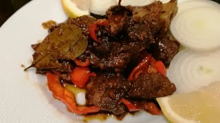 LAMB ADOBO KARNERO  THE BEST ADOBONG LAMB RECIPE  Make Eat Happen [upl. by Bruell]