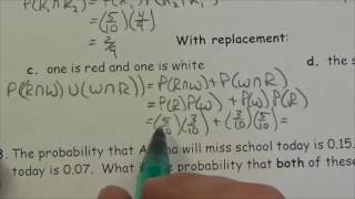 Math 302 Probability Review 12 [upl. by Acker967]