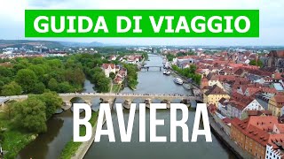 Viaggio in Baviera Germania  Città di Monaco Norimberga Augusta Ratisbona  Drone 4k video [upl. by Oikim]